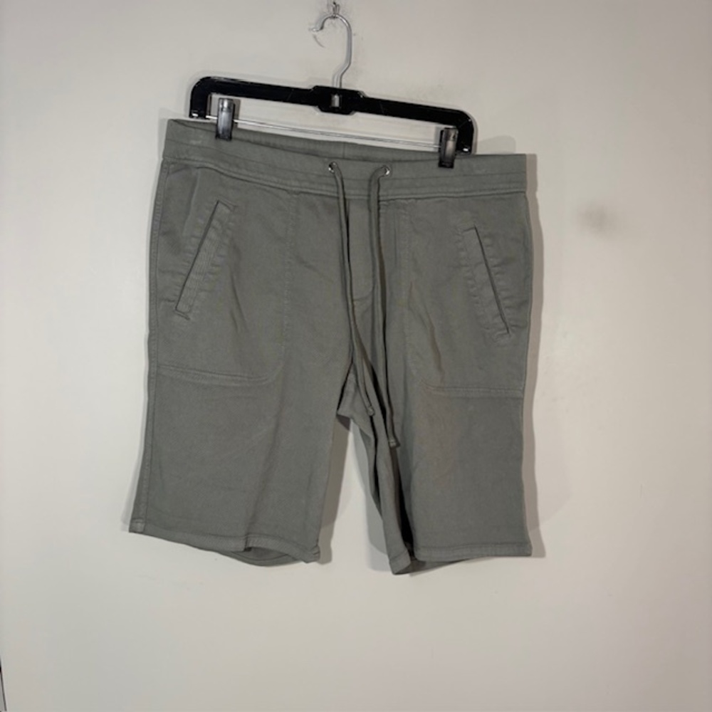 James Perse Shorts Womens 4 Gray French Terry Sweat Drawstring Pockets Lounge